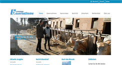 Desktop Screenshot of bauernstimme.de